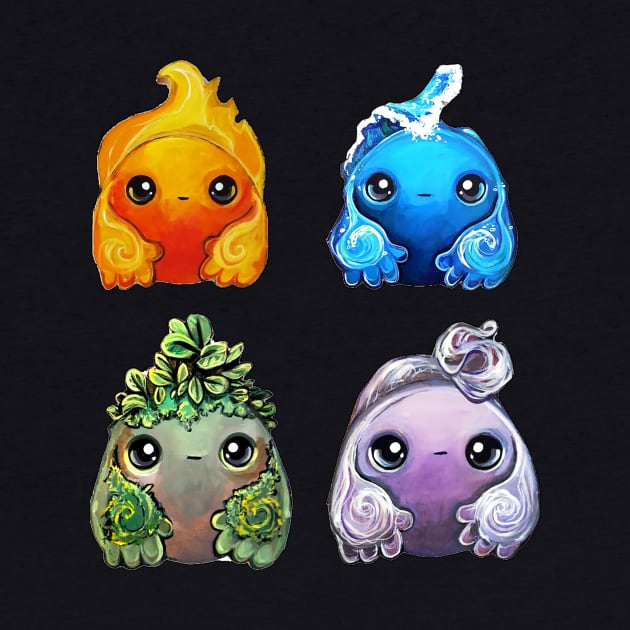 Elemental Sprites by BiancaRomanStumpff